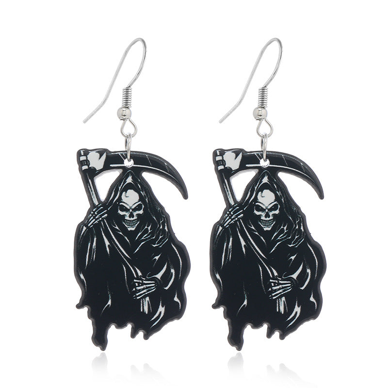 Wholesale Acrylic  earrings funny earrings